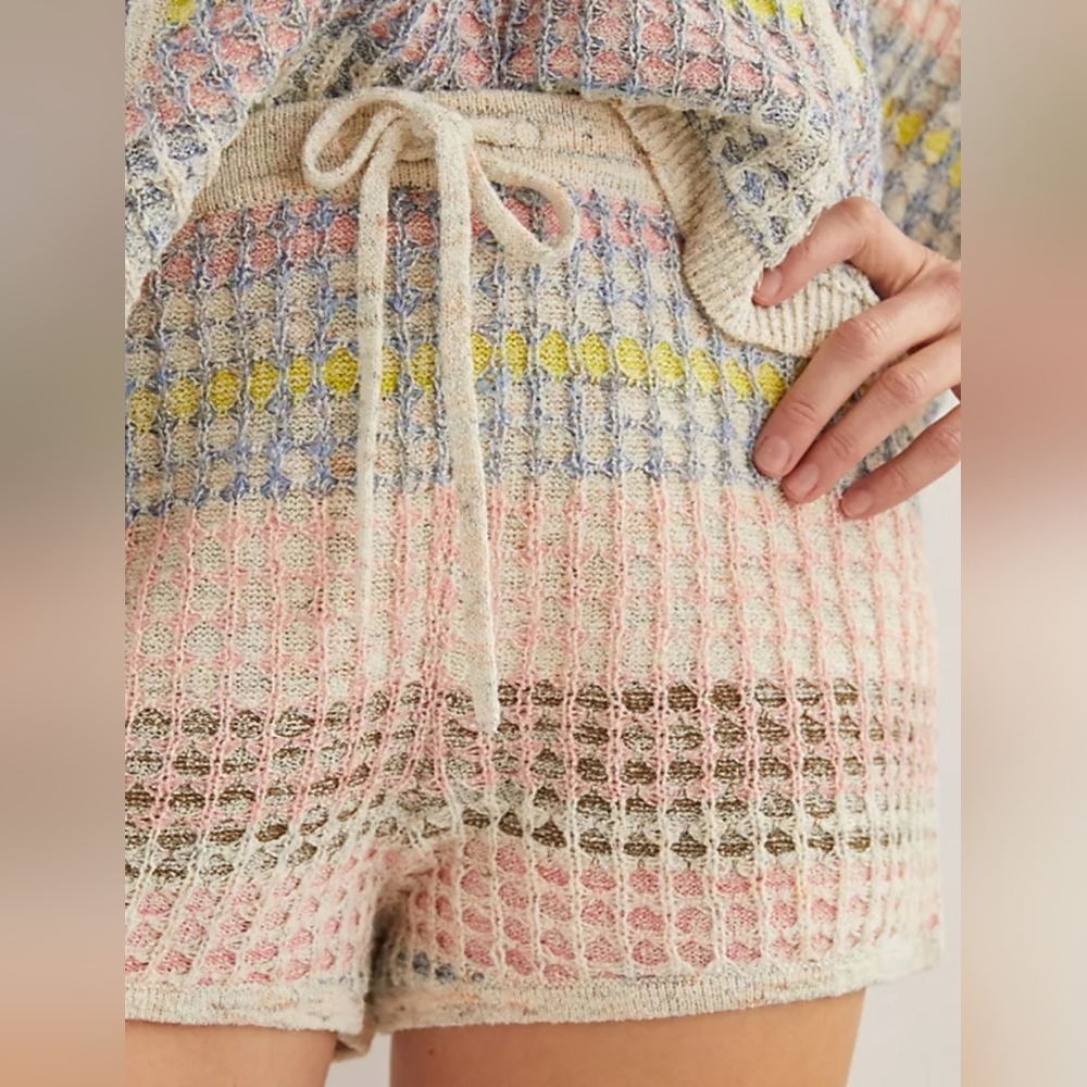 Daily Practice by Anthropologie Thermal Lounge Shorts Size Small